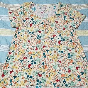 Disney Lularoe Classic Tee Winnie the Pooh HTF